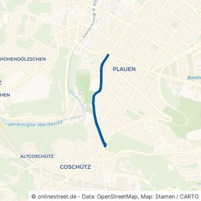 Coschützer Straße Dresden Plauen 