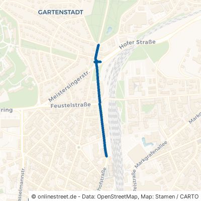 Bürgerreuther Straße Bayreuth Gartenstadt 