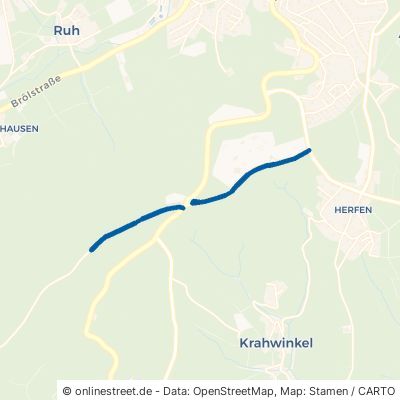 Nutscheidstraße Waldbröl Schnörringen 