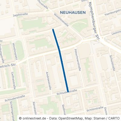 Gudrunstraße München Neuhausen-Nymphenburg 