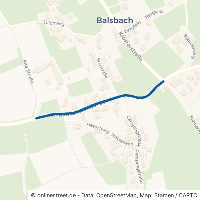 Wagenschwender Straße Limbach Balsbach 
