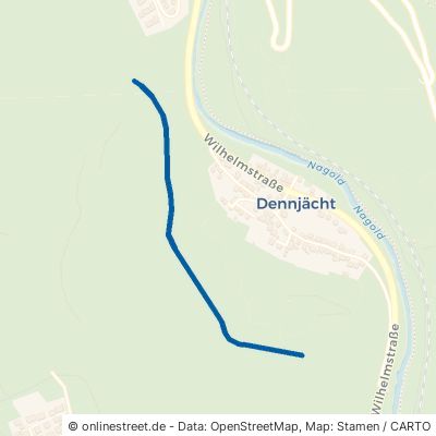 Dennjächt Halde Unterreichenbach 