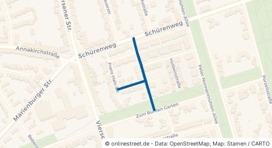 Rembrandtstraße Mönchengladbach 