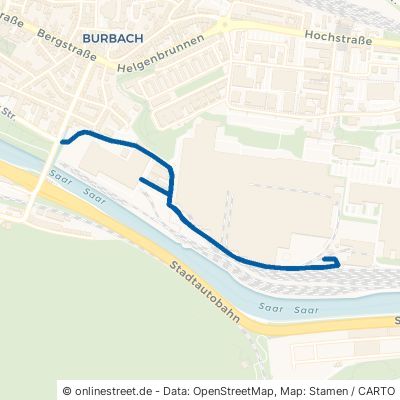 Hüttenstraße Saarbrücken Burbach 