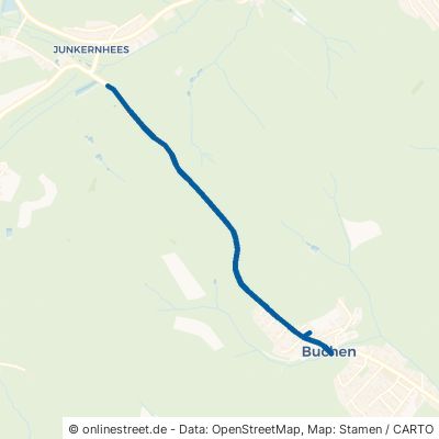 Kohlenbergstraße Siegen Buchen 