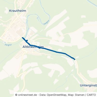 Ginsbacher Straße 74238 Krautheim Altkrautheim 