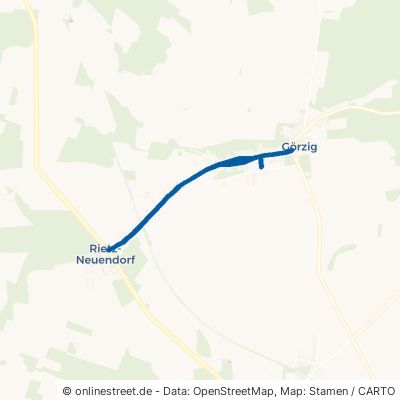 Görziger Straße Rietz-Neuendorf Görzig 