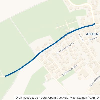 Hünningser Straße Neuenrade Affeln 