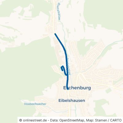 Laaspher Straße Eschenburg Eibelshausen 