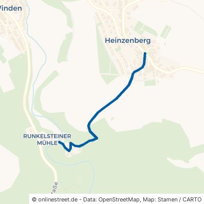 Mühlweg Grävenwiesbach Heinzenberg 