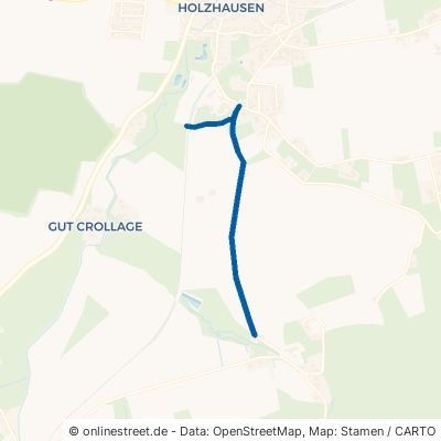 Glösinghauser Straße Preußisch Oldendorf Holzhausen 