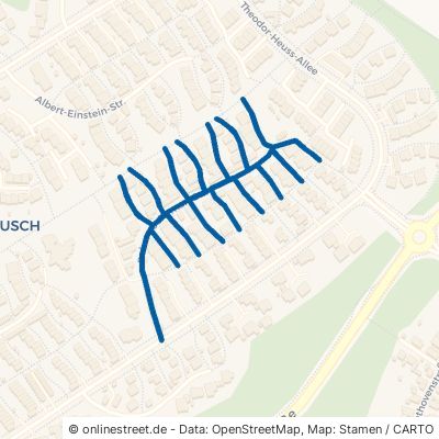 Robert-Schuman-Straße Saarlouis Steinrausch 