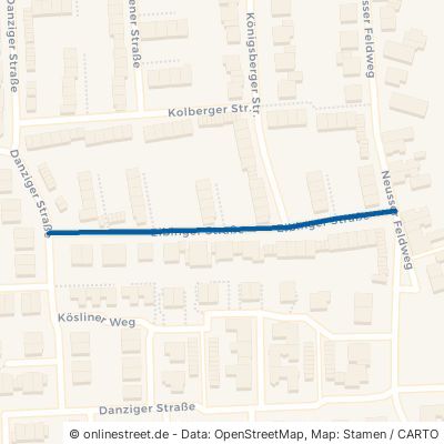 Elbinger Straße Meerbusch Osterath 