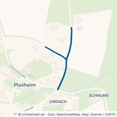 Frauenbründlstraße Baiern Haslach 