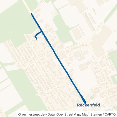 Emsdettener Landstraße Greven Reckenfeld 
