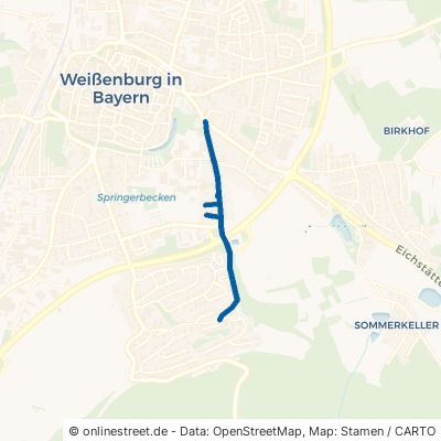 Römerbrunnenweg Weißenburg in Bayern Weißenburg 