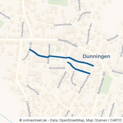 Jahnstraße Dunningen 