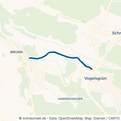 Sonnebergweg Auerbach (Vogtland) Brunn 