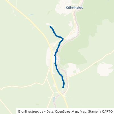 Zeuggrabenweg Marienberg Reitzenhain 