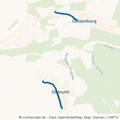 Kapellenstraße Pluwig Geizenburg 