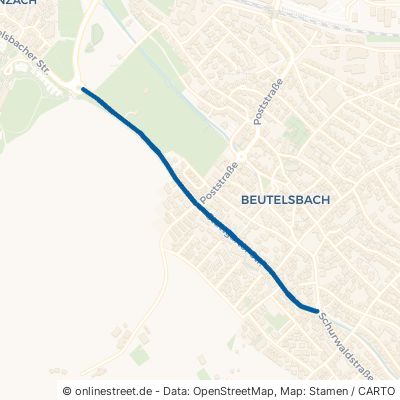 Stuttgarter Straße Weinstadt Beutelsbach 