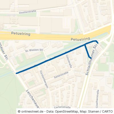 Birnauer Straße München Schwabing-West 