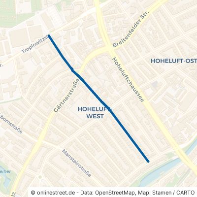 Wrangelstraße Hamburg Hoheluft-West 