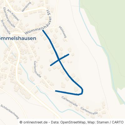 Höhenstraße Bad Endbach Wommelshausen 