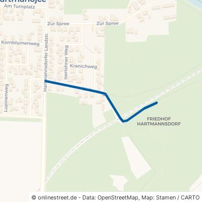 Liubaweg Lübben Hartmannsdorf 
