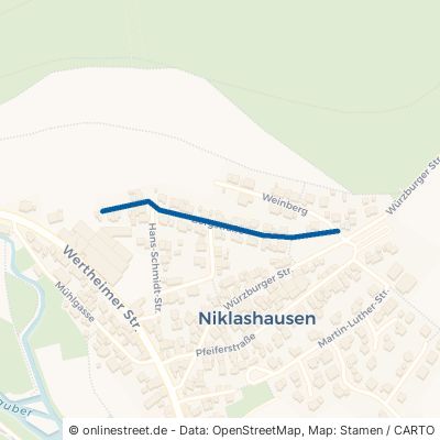 Bergstraße Werbach Niklashausen 