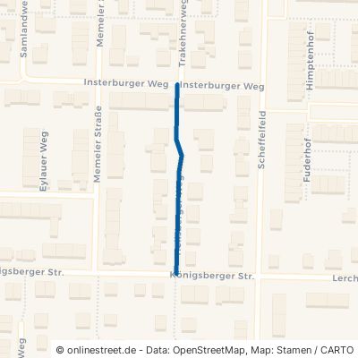 Heilsberger Weg Hannover Bothfeld 