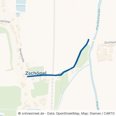 Merlacher Straße Ponitz Zschöpel 