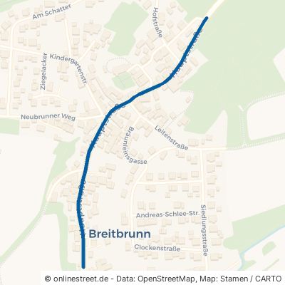 Hauptstraße Breitbrunn 