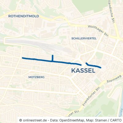 Kölnische Straße Kassel Mitte 