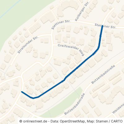 Schweriner Straße Mössingen 