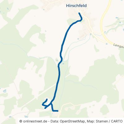 Stangengrüner Straße Hirschfeld 