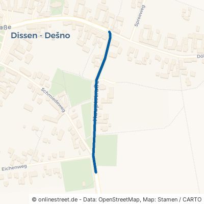 Dissener Straße Dissen-Striesow Dissen 