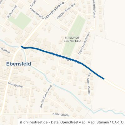 Prächtinger Straße Ebensfeld 