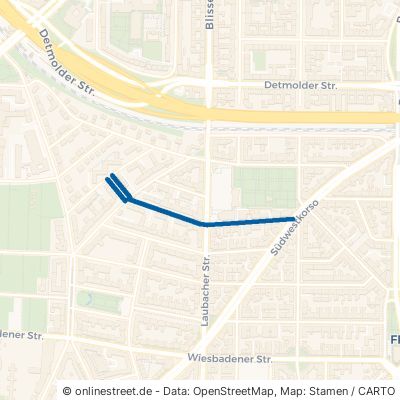 Offenbacher Straße 14197 Berlin Wilmersdorf Bezirk Tempelhof-Schöneberg