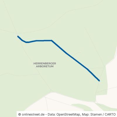 Wasserhäuslesweg Herrenberg Haslach 