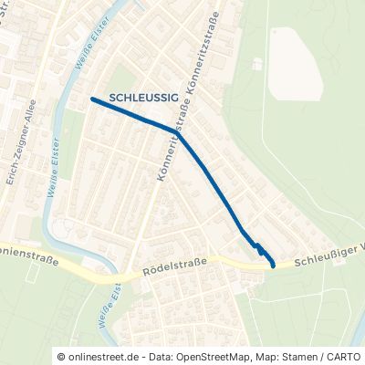 Rochlitzstraße Leipzig Schleußig 