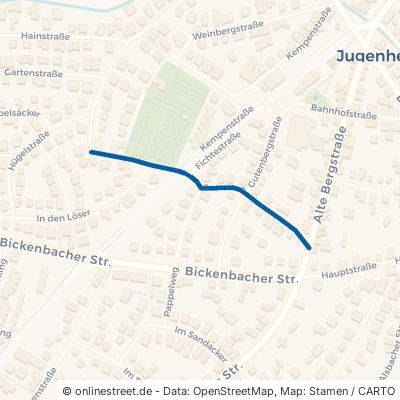 Saarstraße Seeheim-Jugenheim Jugenheim 
