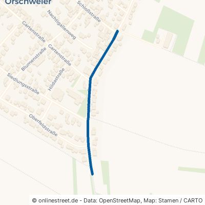 Waldstraße Mahlberg Orschweier 