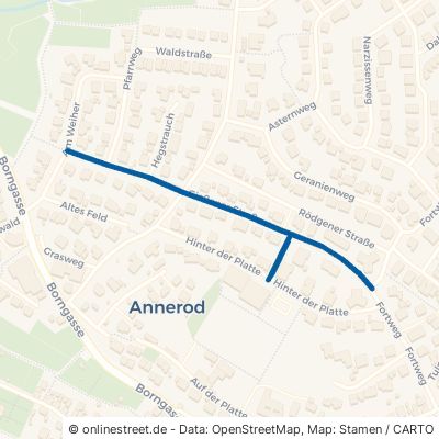Gießener Straße Fernwald Annerod 