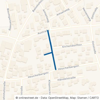 Rilkestraße Schwaigern Stetten 