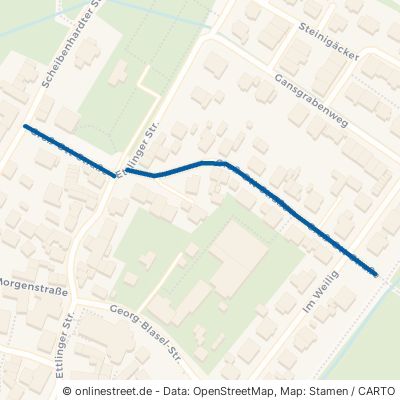 Groß-Ott-Straße Ettlingen Ettlingenweier 