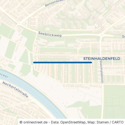 Damaschkestraße Stuttgart Steinhaldenfeld 