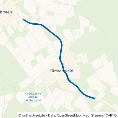 Weimarer Straße Calden Fürstenwald 