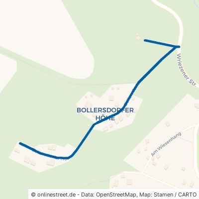 Bollersdorfer Höhe Oberbarnim Bollersdorf 