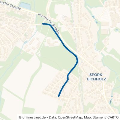 Waldweg Detmold Spork-Eichholz 